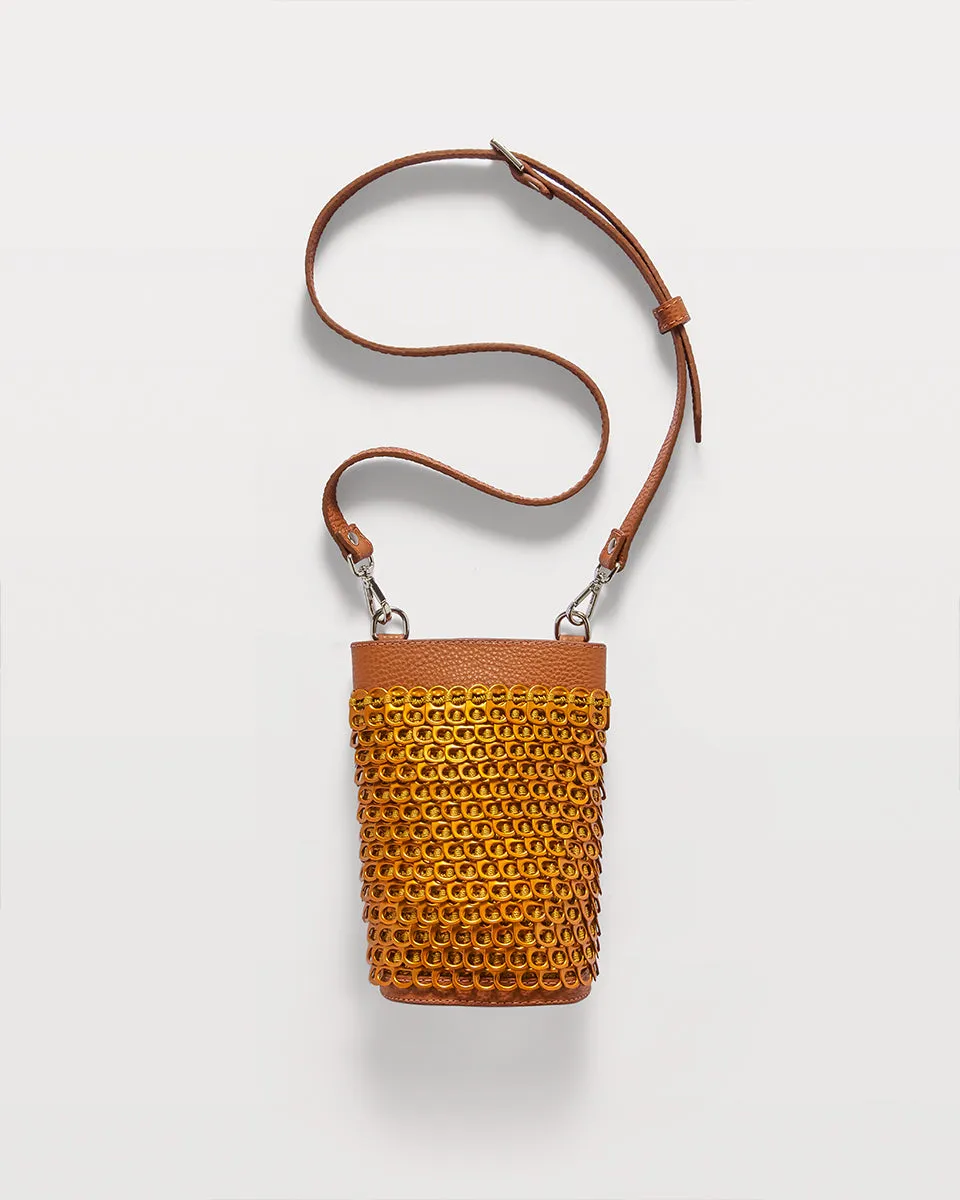 Analuisa Anodised Crossbody Bag