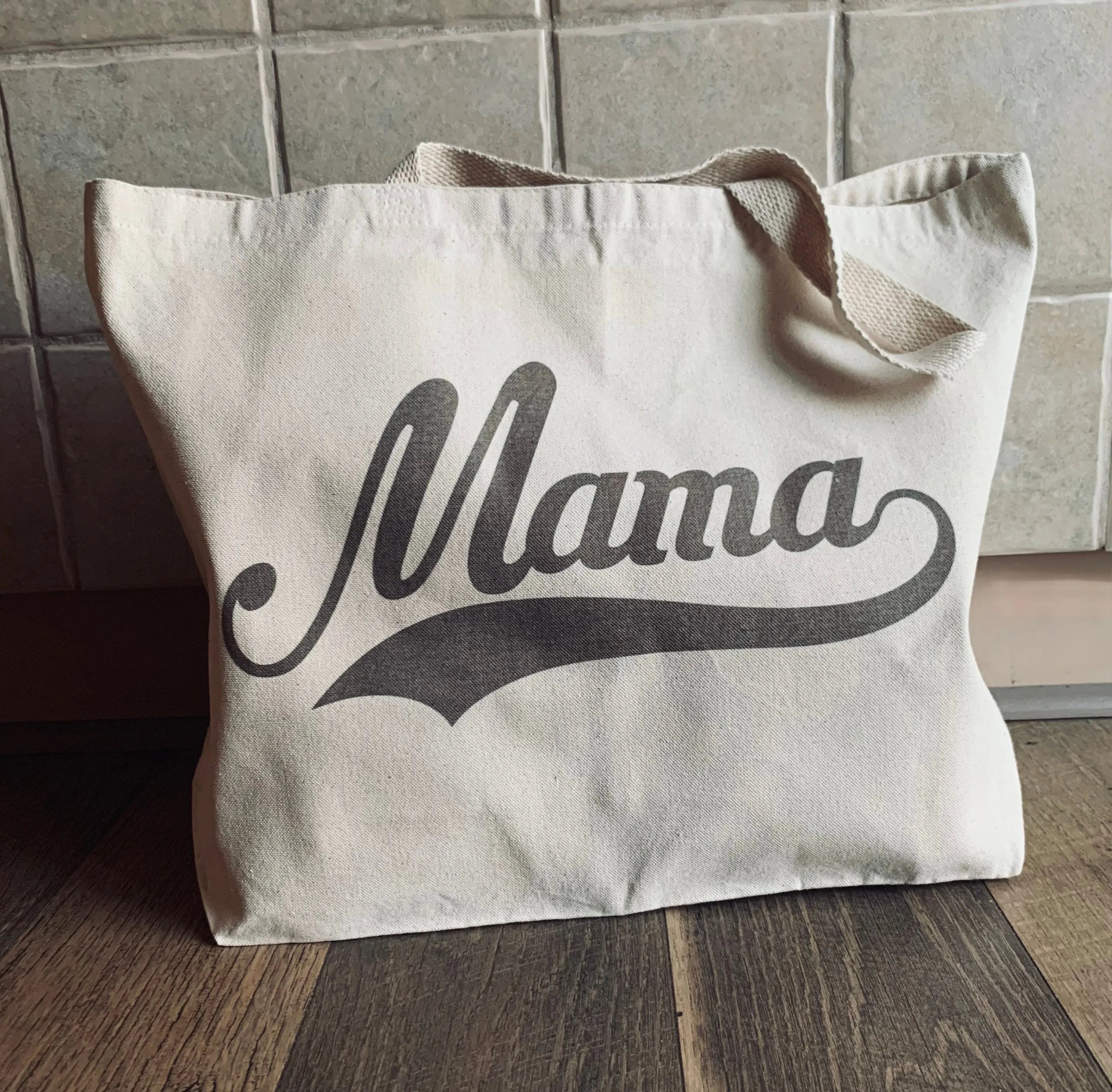 Baseball Mama Big Tote - With Zippers!