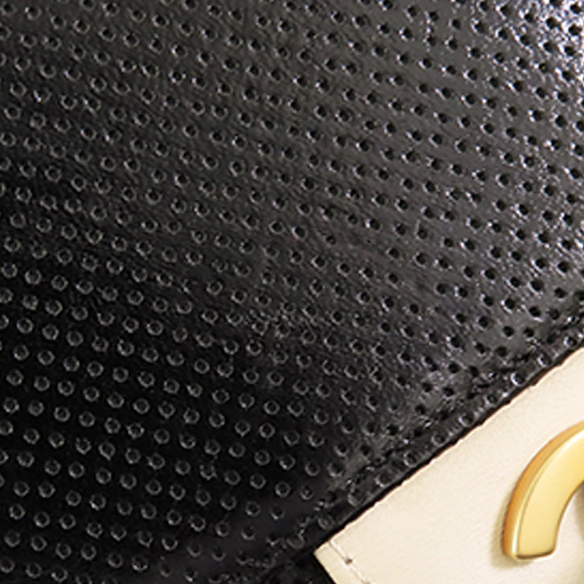 Chanel CC Perforated Leather Flap Crossbody Bag