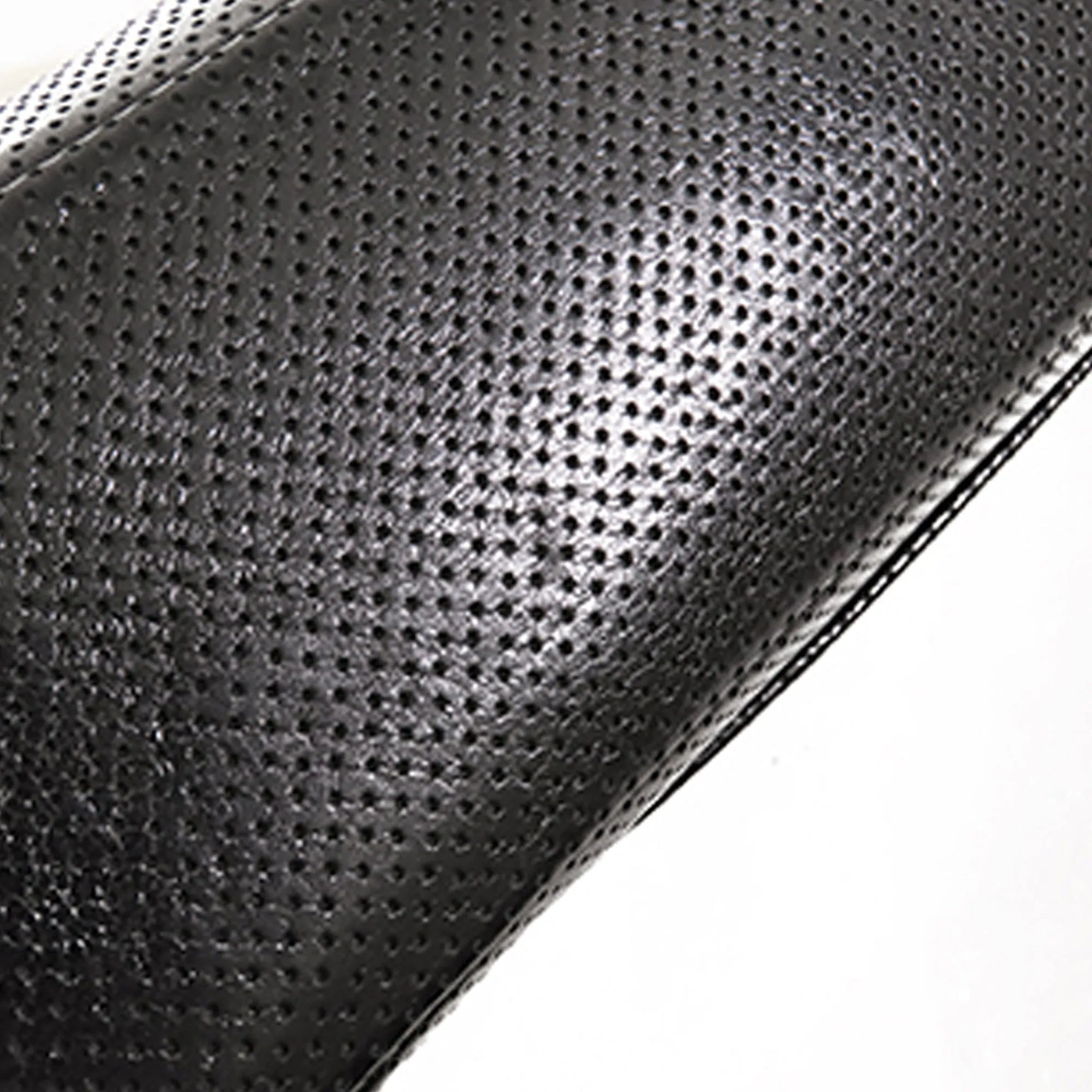 Chanel CC Perforated Leather Flap Crossbody Bag