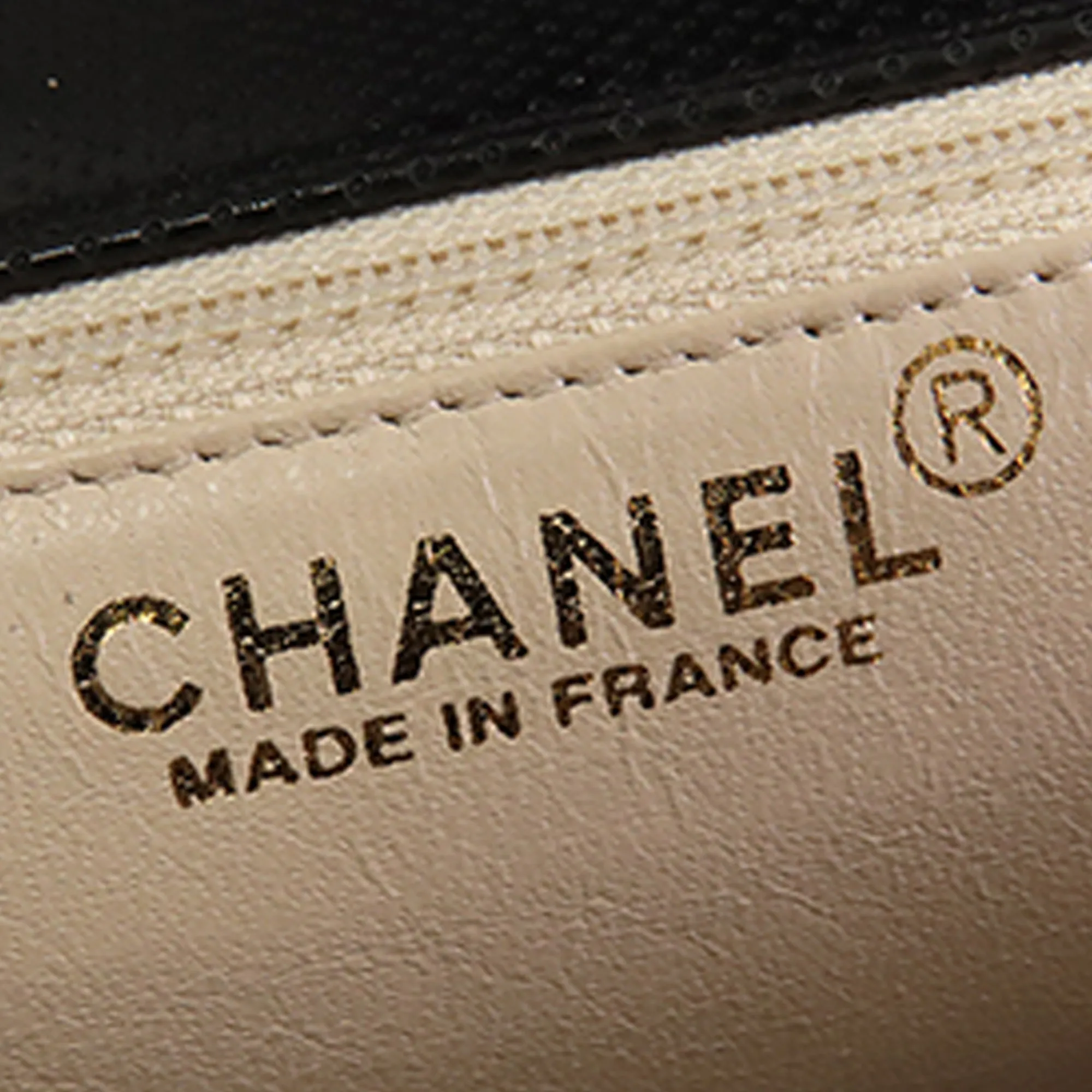 Chanel CC Perforated Leather Flap Crossbody Bag