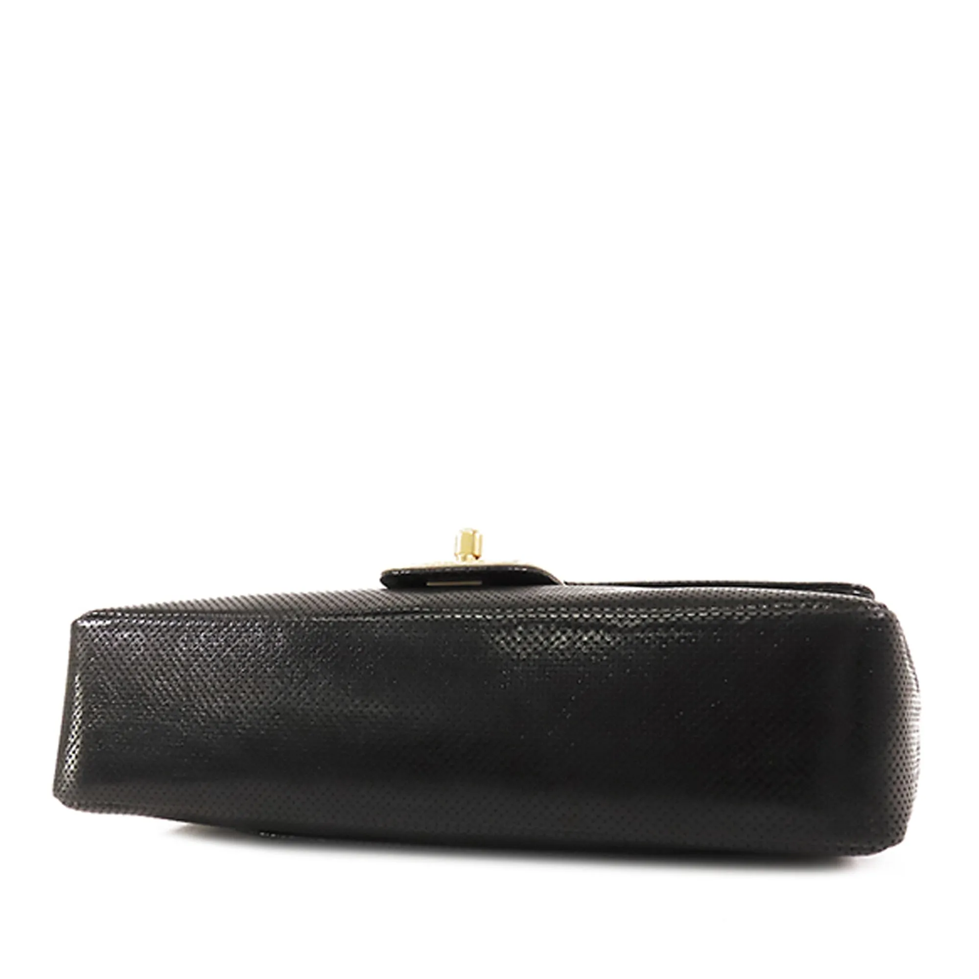 Chanel CC Perforated Leather Flap Crossbody Bag