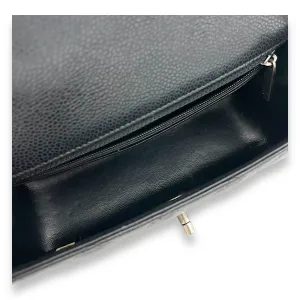 Chanel Classic Crossbody Bag Black in Caviar Leather, Silver hardware S2409-001185DT