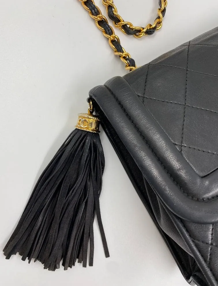 Chanel Vintage Flap Bag w Tassel
