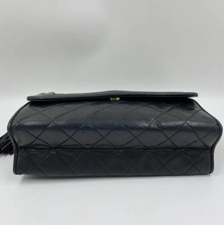 Chanel Vintage Flap Bag w Tassel
