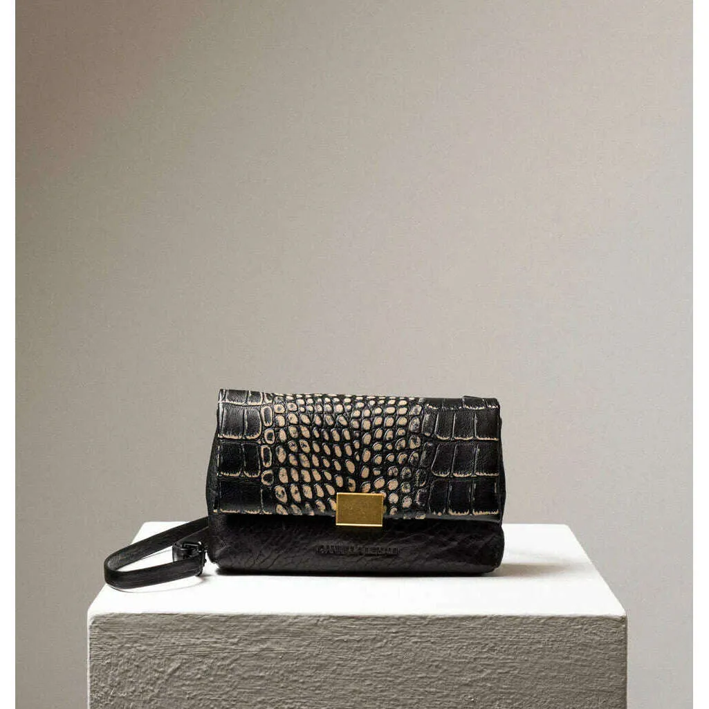DANIELLA LEHAVI - Charlotte Clutch - Cloudy Black