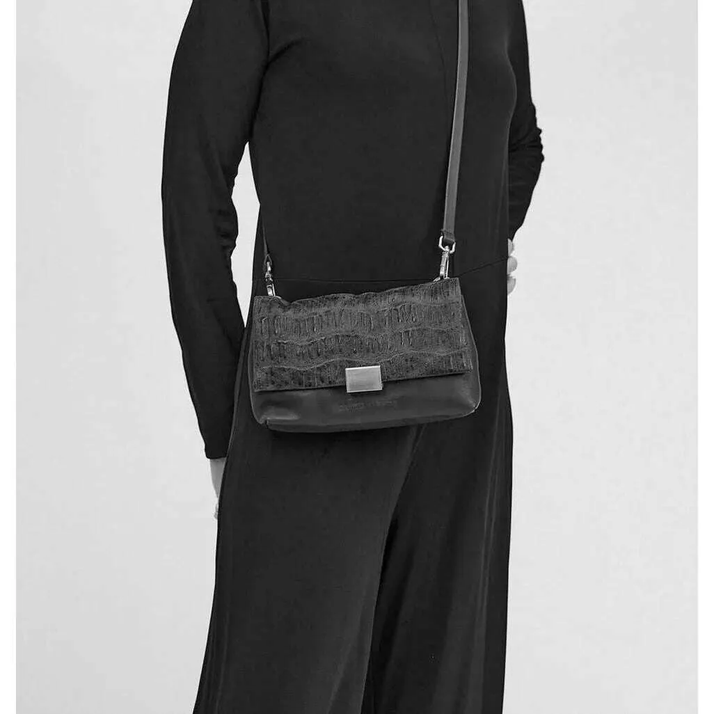 DANIELLA LEHAVI - Charlotte Clutch - Cloudy Black