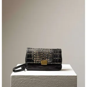 DANIELLA LEHAVI - Charlotte Clutch - Cloudy Black
