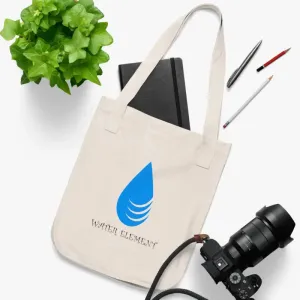 Eco Friendly Canvas Tote Bag with Water Element