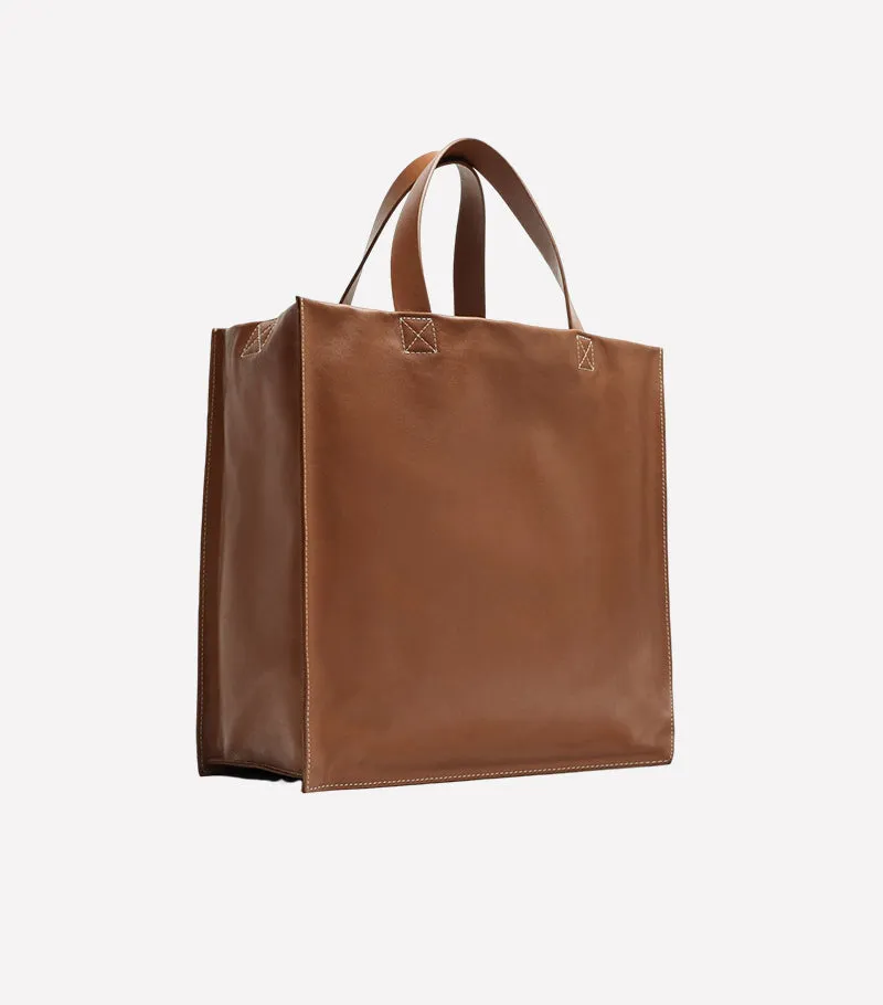 Leather crossbody