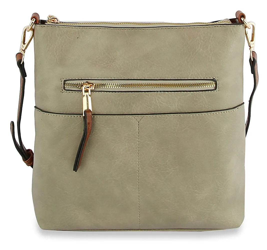 Multi Pocket Crossbody Sling