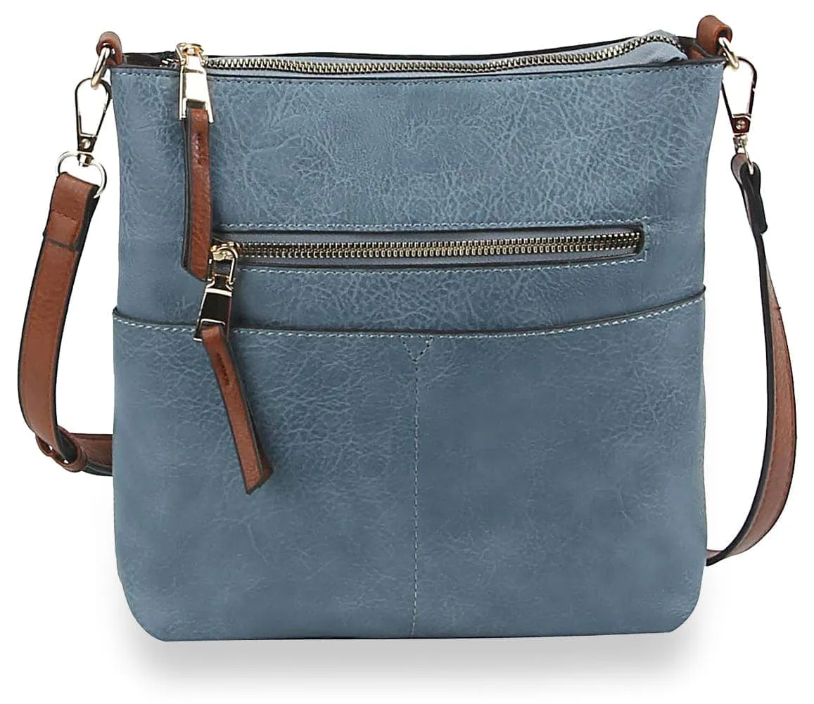 Multi Pocket Crossbody Sling