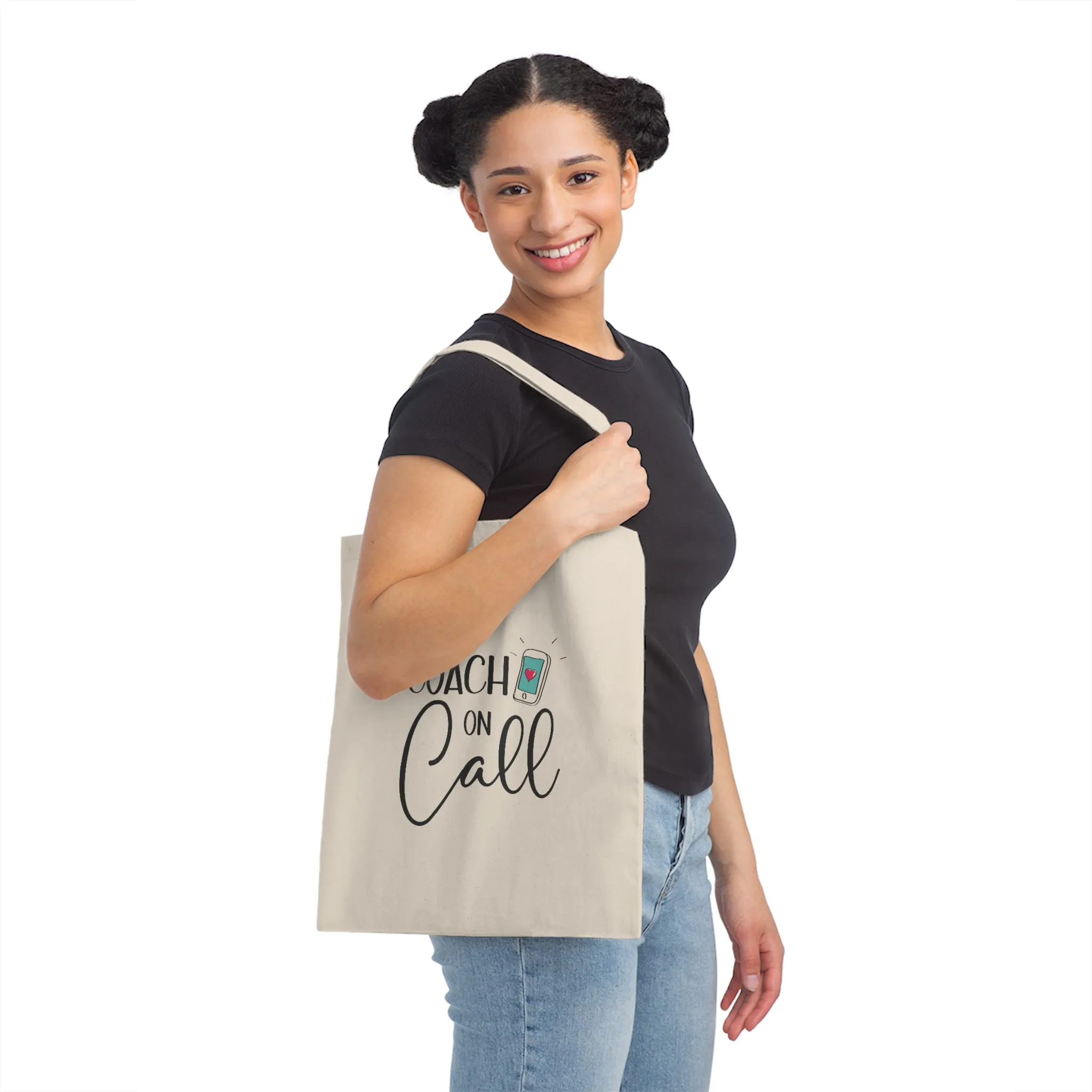 "Coach On Call" Canvas Tote Bag